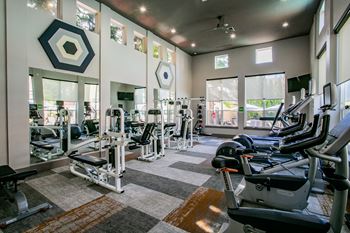 24 Hour Fitness Center with Exercise Machines at Hillsboro Townhouses Near Me
